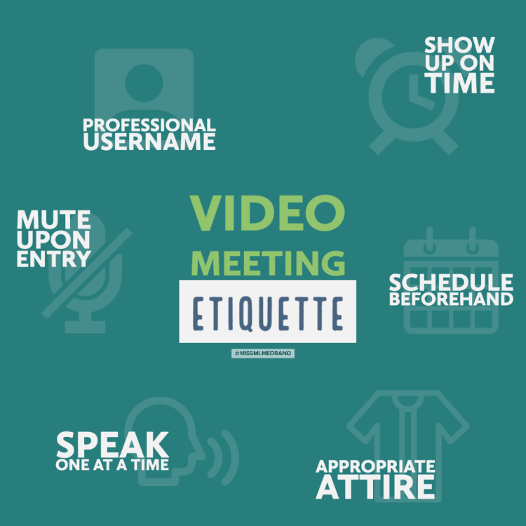 Video Meeting Etiquette